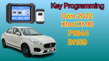 SWIFT 2022 Key Programming P1644 B1189 । Maruti 2022 immobilizer problem