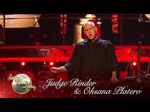 Judge Rinder &amp; Oksana Platero dance the Cha Cha to &#039;Mercy&#039; - Strictly Come Dancing 2016