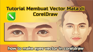 Tutorial Membuat Vector Mata di CorelDraw - Vector Art