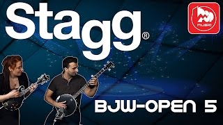 Банджо STAGG BJW-OPEN 5 ( Best Russian Banjo player Aleksey Chudinov )