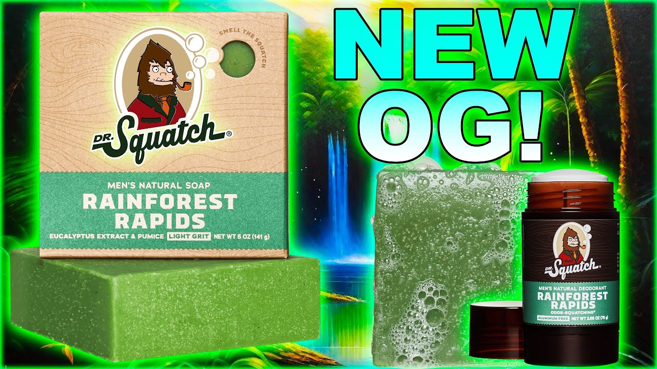 Dr. Squatch Rainforest Rapids Bar Soap — Lost Objects, Found Treasures