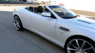 2009 Aston Martin DB9 Volante RARE COLOR WHITE Custom ACE Convex 22inch Wheels