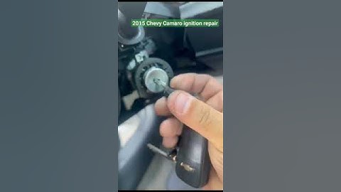 2015 Chevy Camaro ignition repair