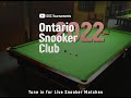 2022 Ontario Qualifiers No. 3 (SF) - Bob Chaperon vs. Vito Puopolo