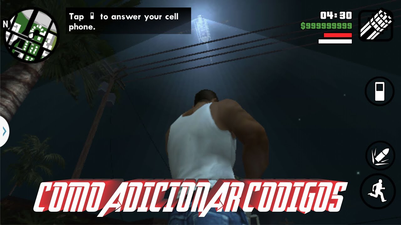 Como colocar códigos em GTA San Andreas para Android 100 Funcional 2015 YouTube Como colocar códigos em GTA San Andreas para Android 100 Funcional 2015 YouTube
