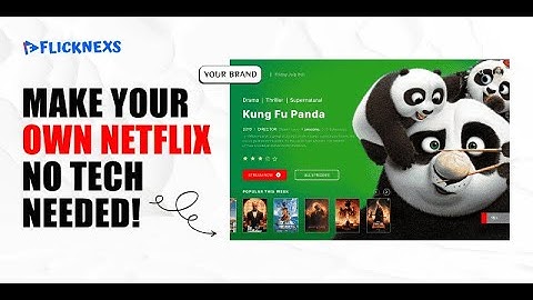 Build Your Own Netflix in 3 Days — No Code, No Developers!