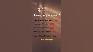How lazy are you?😴😭#youtubeshorts#trendingshorts#quotes#viral