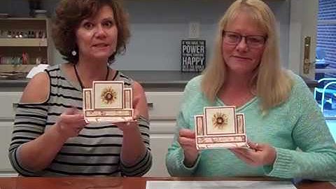 Stamp-A-Palooza 2017 Center Step Easel Card - Start to Finish Tutorial