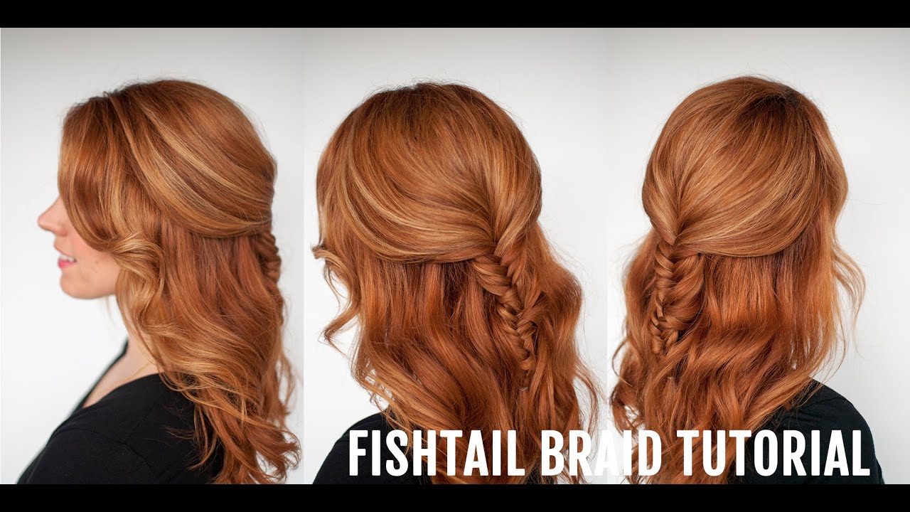 fish braid hairstyle for workcollegeparty  hair style girl  trendy  hairstyles hairstyle  YouTube