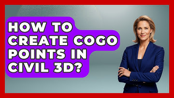How To Create COGO Points In Civil 3D? - Civil Engineering Explained