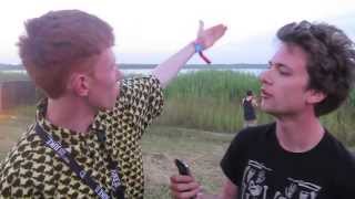 "I'm a lunatic..." — King Krule labert uns zu — Melt! Festival 2013 chords