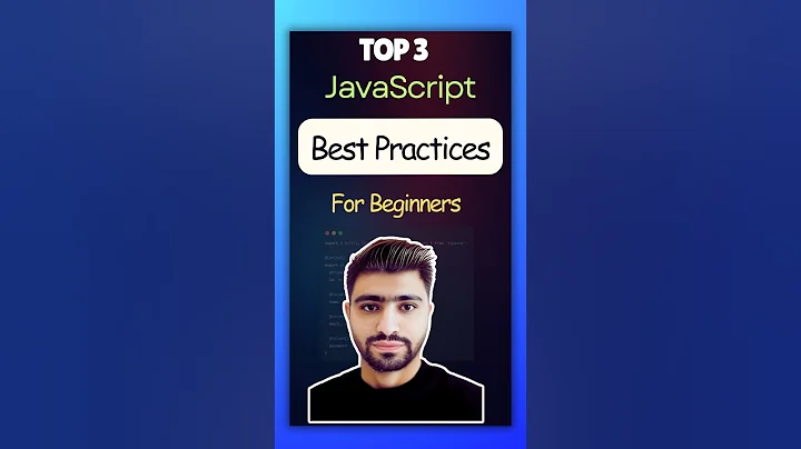 Top 3 JavaScript Best Practices for Beginners #coding #javascript thumbnail