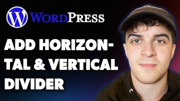 How to Add Horizontal and Vertical Divider in Wordpress (Full 2025 Guide)