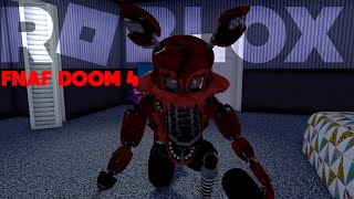 ATAQUE DO NIGHTMARE FOXY FNAF 4 Doom Roblox