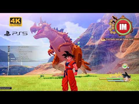 Dragon Ball Z: Kakarot (PS5) 4K HDR Gameplay 
