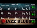 Jazz blues in f  jazz backing track  playalong 110bpm