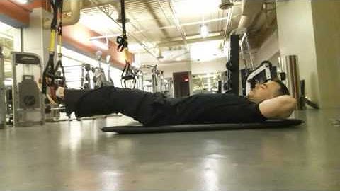 TRX Leg Curl // High Bridge