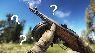 How Many Animations PPSh-41 has in Escape from Tarkov?