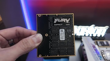 CAMM2 128GB RAM IN A THIN FORM FACTOR - KINGSTON COMPUTEX 2025