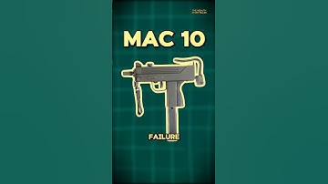 The Full History of the MAC-10 in 57 Seconds #shorts