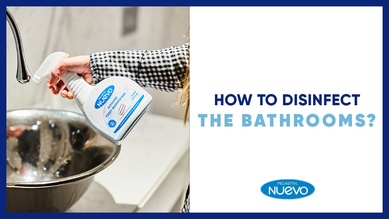 How to Disinfect the Bathrooms? l Pegastril Nuevo YouTube