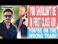 SNOB WANTS ME K1CKED OUT OF FIRST CLASS+CALLS POLICE, I EMBARRASS HIM IN FRONT OF EVERYONE!r/revenge