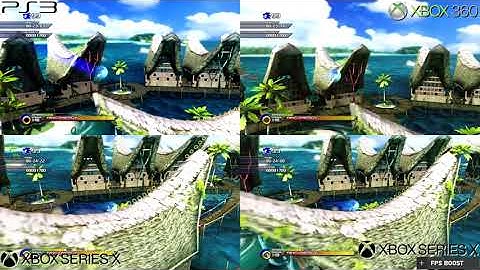 Sonic Unleashed - Jungle Joyride Day (PS3 vs. Xbox 360 vs. Xbox Series X Comparisons)