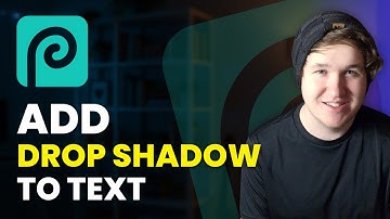 How To Add Drop Shadow Text Effect In Photopea (Step By Step)