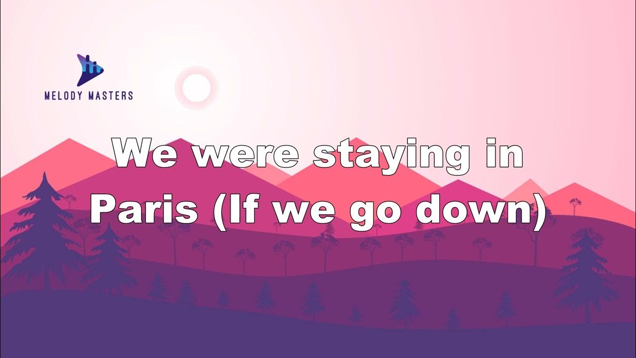 The Chainsmokers Paris (Lyrics) YouTube