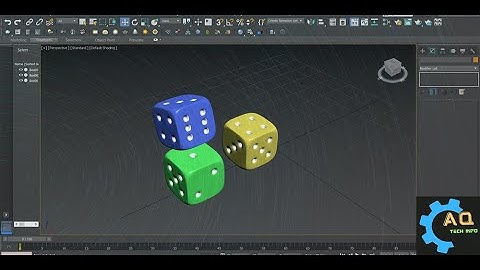 3D Max | Dice Tutorials for Practice