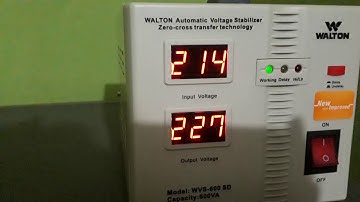 The Power of WALTON Stabilizer.  (zero cross transfer techonology)