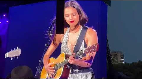 Olivia Rodrigo and Ed Sheeran perform The A Team at BST Hyde Park 2025 on Friday 27th June 2025