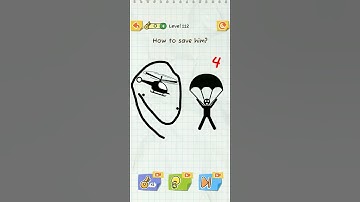 #Draw 2 Save:Stick Man Puzzles  Level 112 Answer very easy tips#