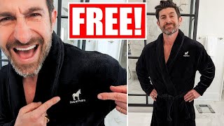 Free Luxury 50 Robe Drop The Ultimate Mens Robe Built For Comfort, Strength, And Style... Free