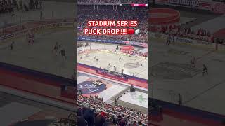 Stadium Series Puck Dropstadiumseries detroitredwings puckdrop