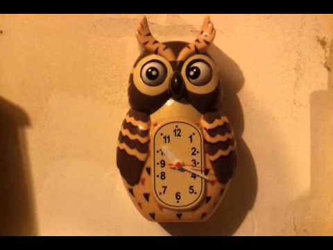 Vintage owl clock not working