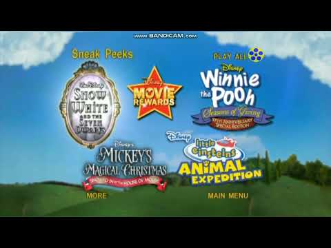 (Updated) Sneak Peeks Menu Disney (2009)