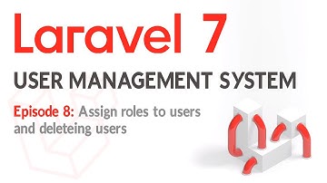 Laravel 7 - User login and management system with roles - EP8 Laravel assign roles to users
