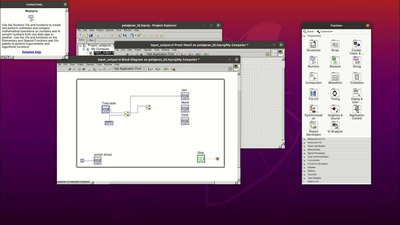LabView While loop, part 2 - YouTube