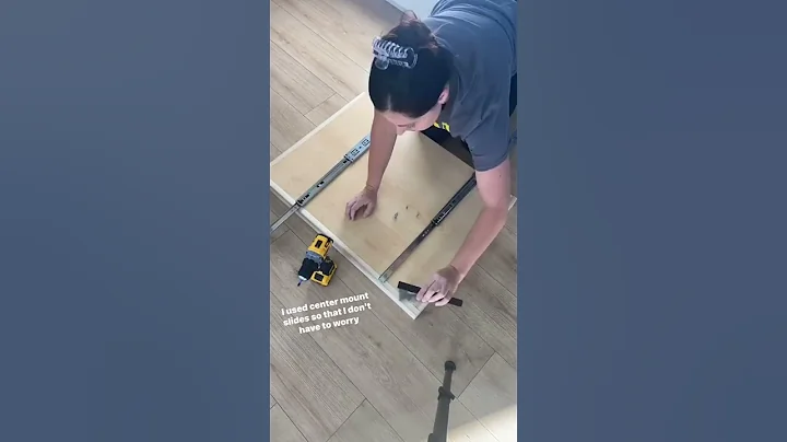 DIY drawer pull out with VADANIA VA1045 slides❤