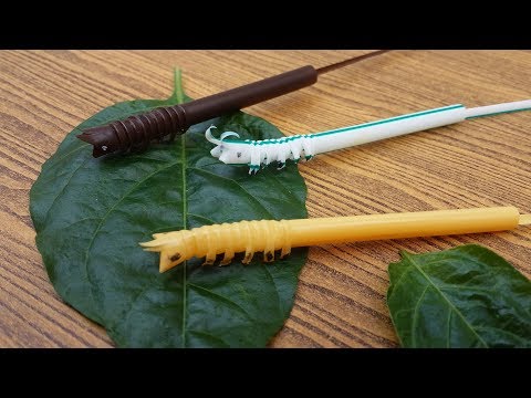 Видео: Как да плета гъсеница