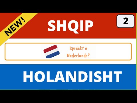 Mesimi 1 /20  - Pershendetjet ne Gjuhen Holandeze  - Learn Dutch Greetings in Dutch language