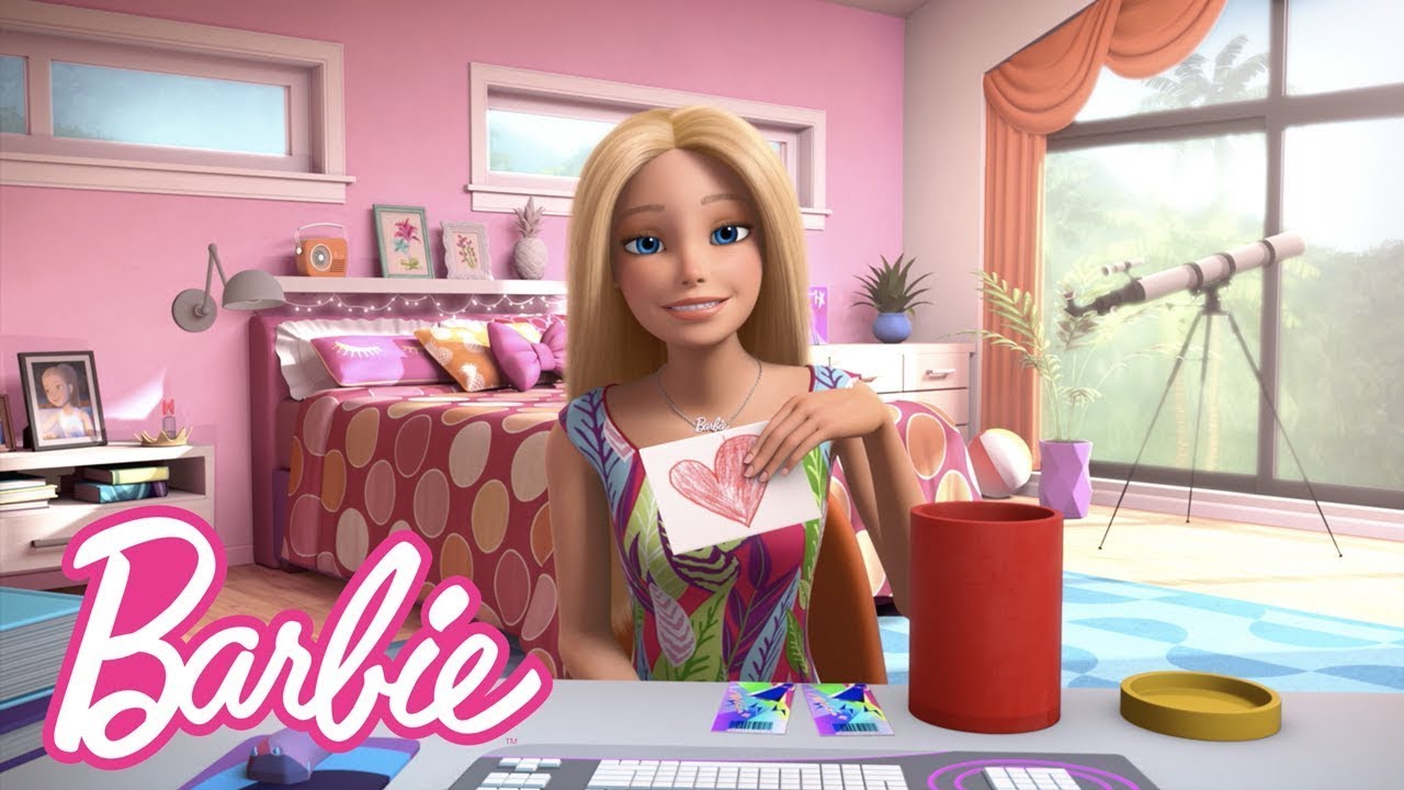 Tutorial de desenho nas unhas com BARBIE (5 ideias fáceis!)💅, Barbie  Vlogs