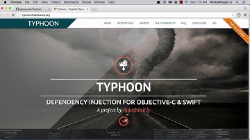 Typhoon: iOS Dependency Injection Overview