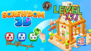 Screwdom 3D Level 138