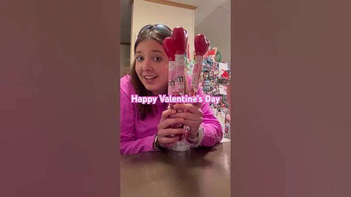 Come make valentine baskets with me for my niece and nephews 🩷🩵 #valentinesday #valentine #basket