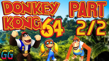 N64 Donkey Kong 64 Part 2/2 1999 (Console) 101% - No Commentary