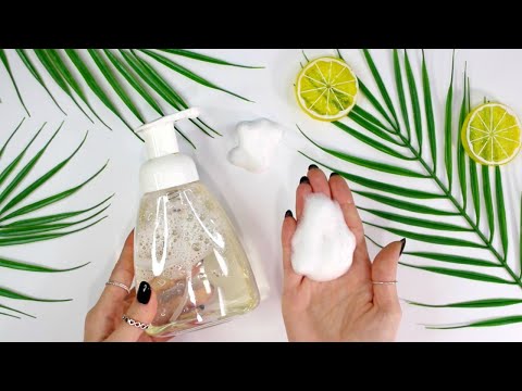 DIY Foaming Exfoliating Glycolic Acid Face Wash - Oily Acne Skin