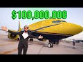 Inside a 100000000 private jet 