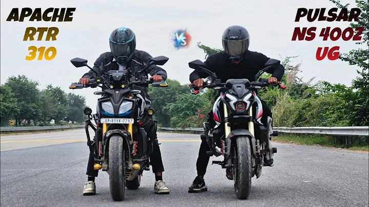 BAJAJ PULSAR NS 400Z 2025 VS TVS APACHE RTR 310 || DRAG RACE